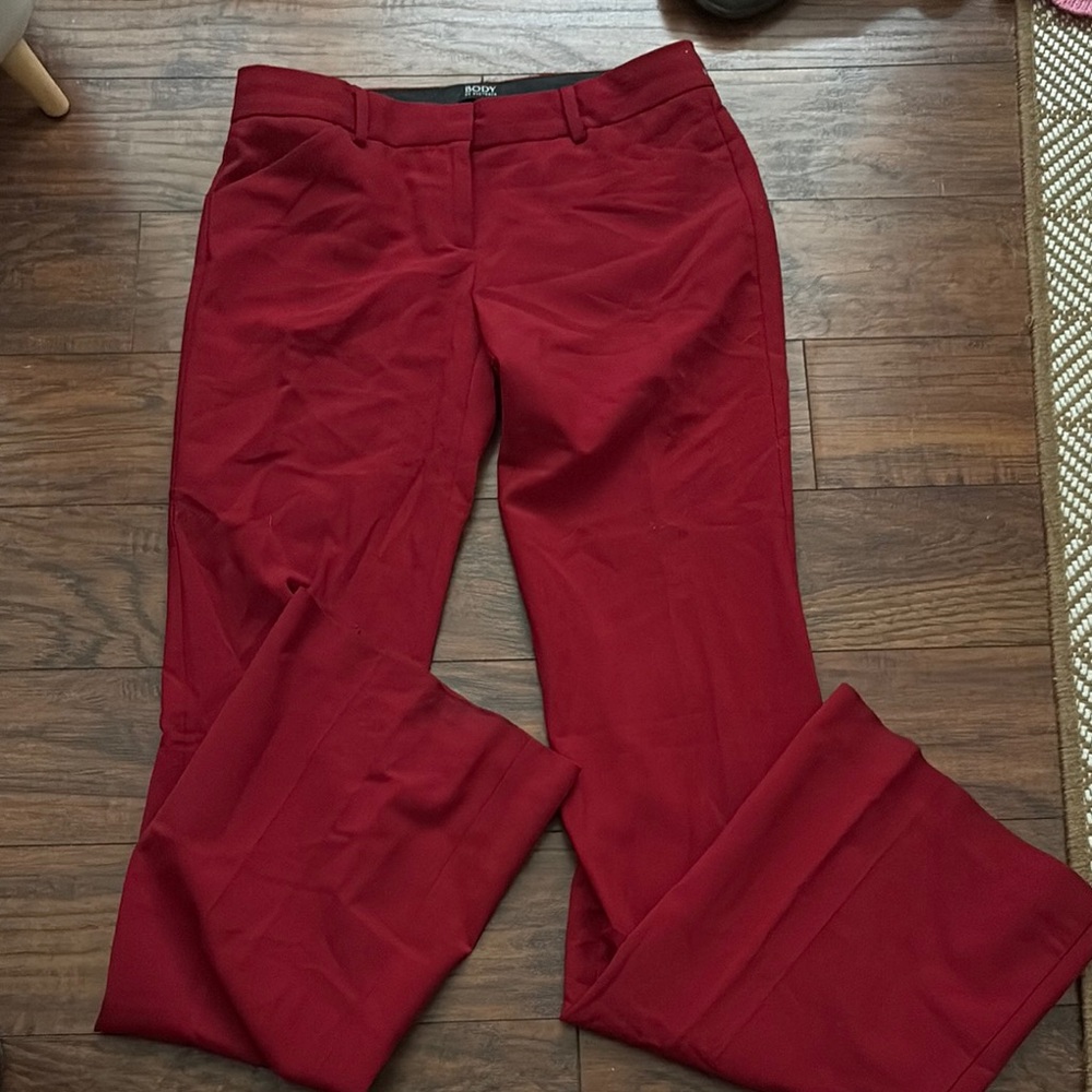 Victoria’s Secret the Christie Fit Red Dress Pants sz 2 long